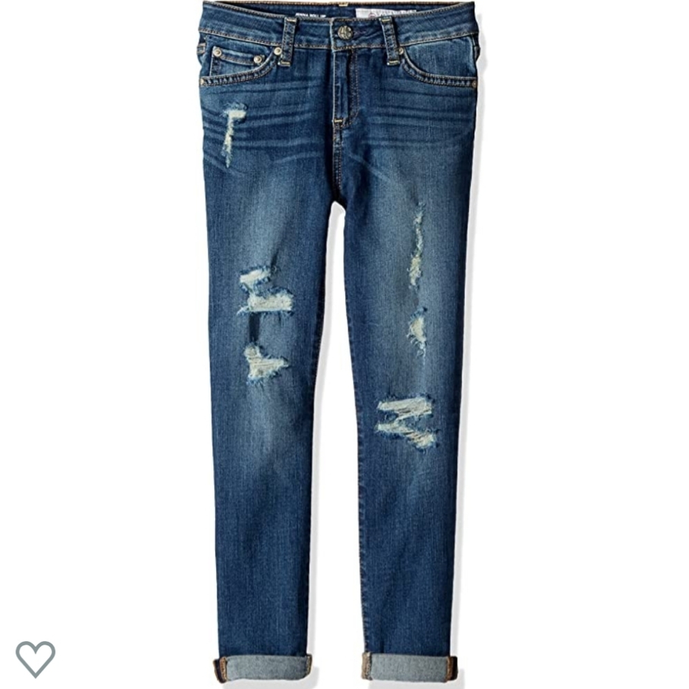 《 AG Jeans 》Jenna Skinny Crop Roll Up Jeans